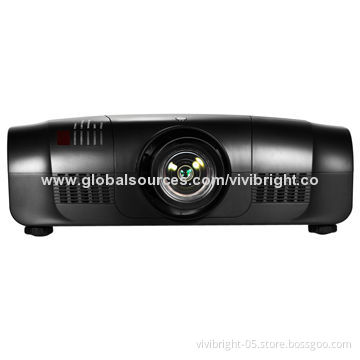vivibright full HD projector 1920x1200pixels,WUXGA outdoor 10000Lumens projector lens shift mapping